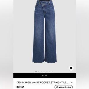 Cider Deep Blue Straight Jeans